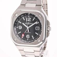 Thumbnail von Bell & Ross BR 05 GMT 41 Black – BR05G-BL-ST/SST – like NEW – 12/2022 Full Set