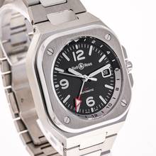 Thumbnail von Bell & Ross BR 05 GMT 41 Black – BR05G-BL-ST/SST – like NEW – 12/2022 Full Set