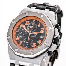 Thumbnail von Audemars Piguet Royal Oak Offshore Chronograph Volcano 42mm – 26170ST.OO.D101CR.01 – like NEW – 09/2010 Full Set