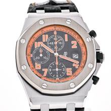 Thumbnail von Audemars Piguet Royal Oak Offshore Chronograph Volcano 42mm – 26170ST.OO.D101CR.01 – like NEW – 09/2010 Full Set