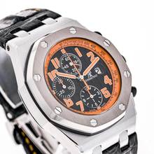 Thumbnail von Audemars Piguet Royal Oak Offshore Chronograph Volcano 42mm – 26170ST.OO.D101CR.01 – like NEW – 09/2010 Full Set