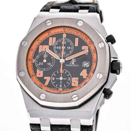 Audemars Piguet Royal Oak Offshore Chronograph Volcano 42mm – 26170ST.OO.D101CR.01 – like NEW – 09/2010 Full Set 