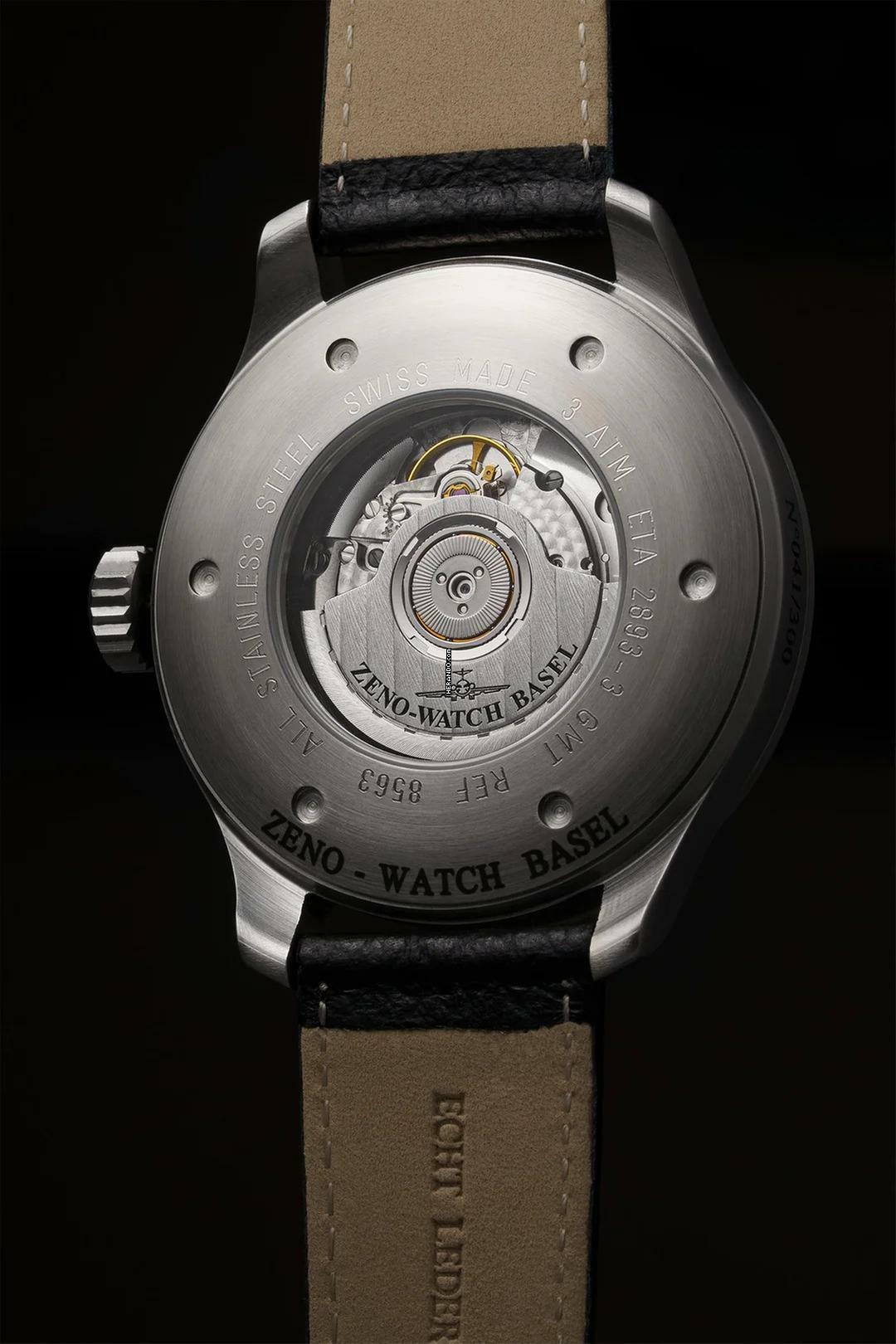 Thumbnail von Zeno-Watch Basel OS Polar Worldtimer blue