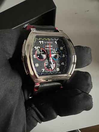  Strom Cruizer NASCAR EURO SERIES Chronograph poliertes Gehäuse 