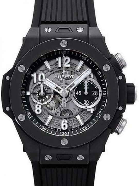  Hublot Big Bang Unico 44MM Black Ceramic - With Box 421.CI.1170.RX 