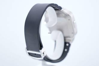 Thumbnail von Cartier Santos Chronograph - Additional Leather Strap - Box+Papers WSSA0017 2022