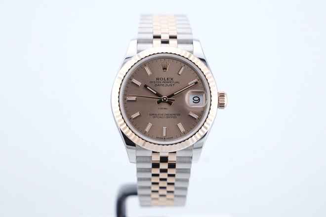  Rolex Datejust 31 31MM Jubilee Rose Gold UNWORN Box+Papers 278271 2021 