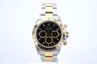 Thumbnail von Rolex Daytona Bicolor 40mm - Black Dial - Box+Papers - Original Invoice - 24 Months Warranty 16523 1999