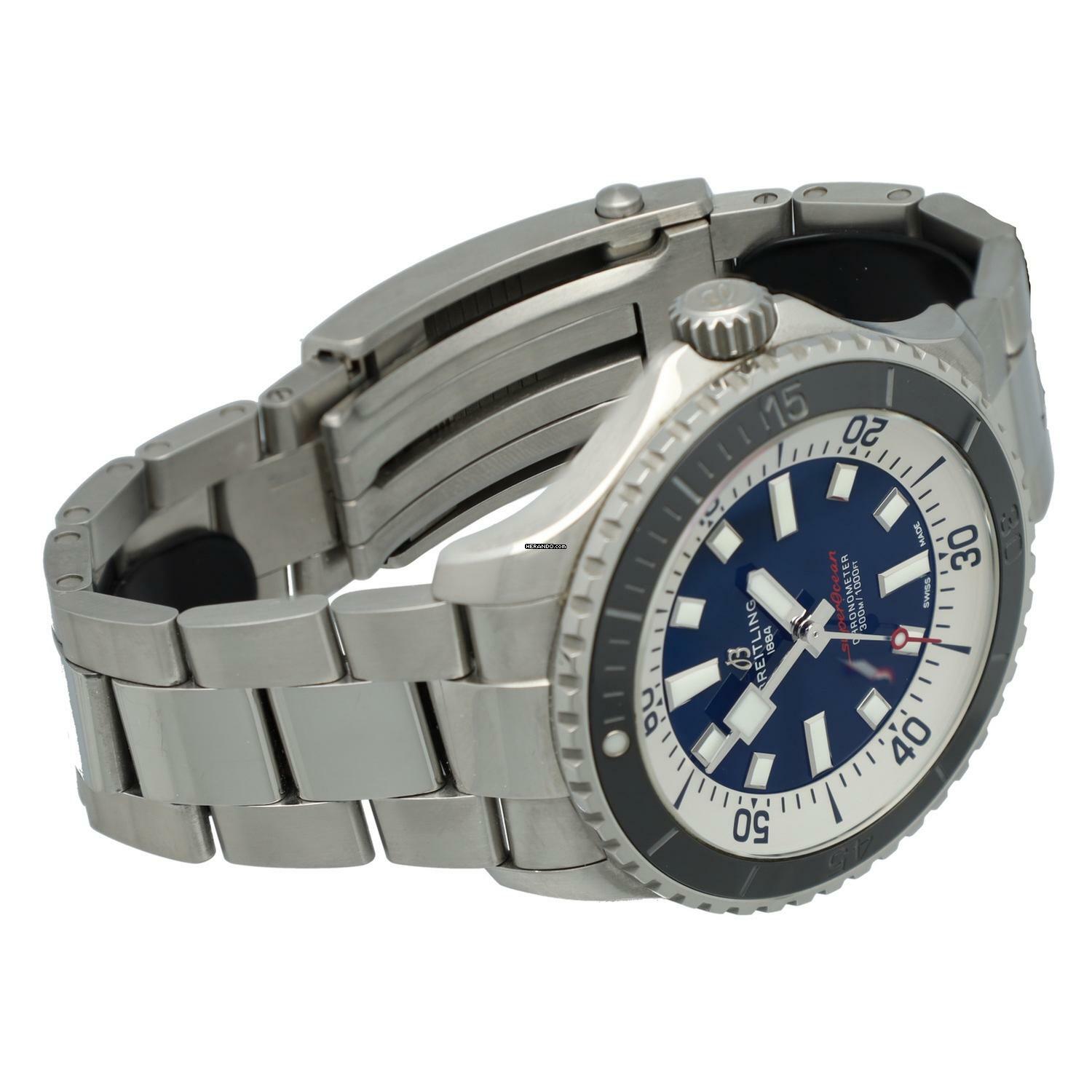 Thumbnail von Breitling Superocean 44 Automatic 44 Full Set Extra Rubber Strap