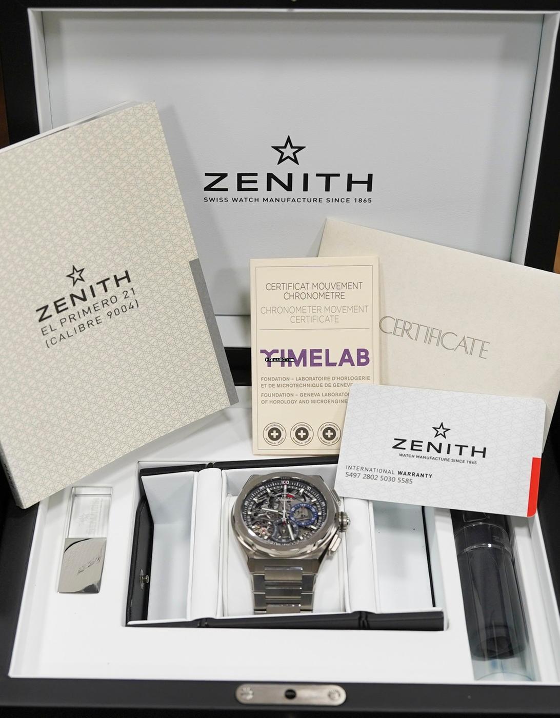 Thumbnail von Zenith Defy El Primero 21 Fullset 2019