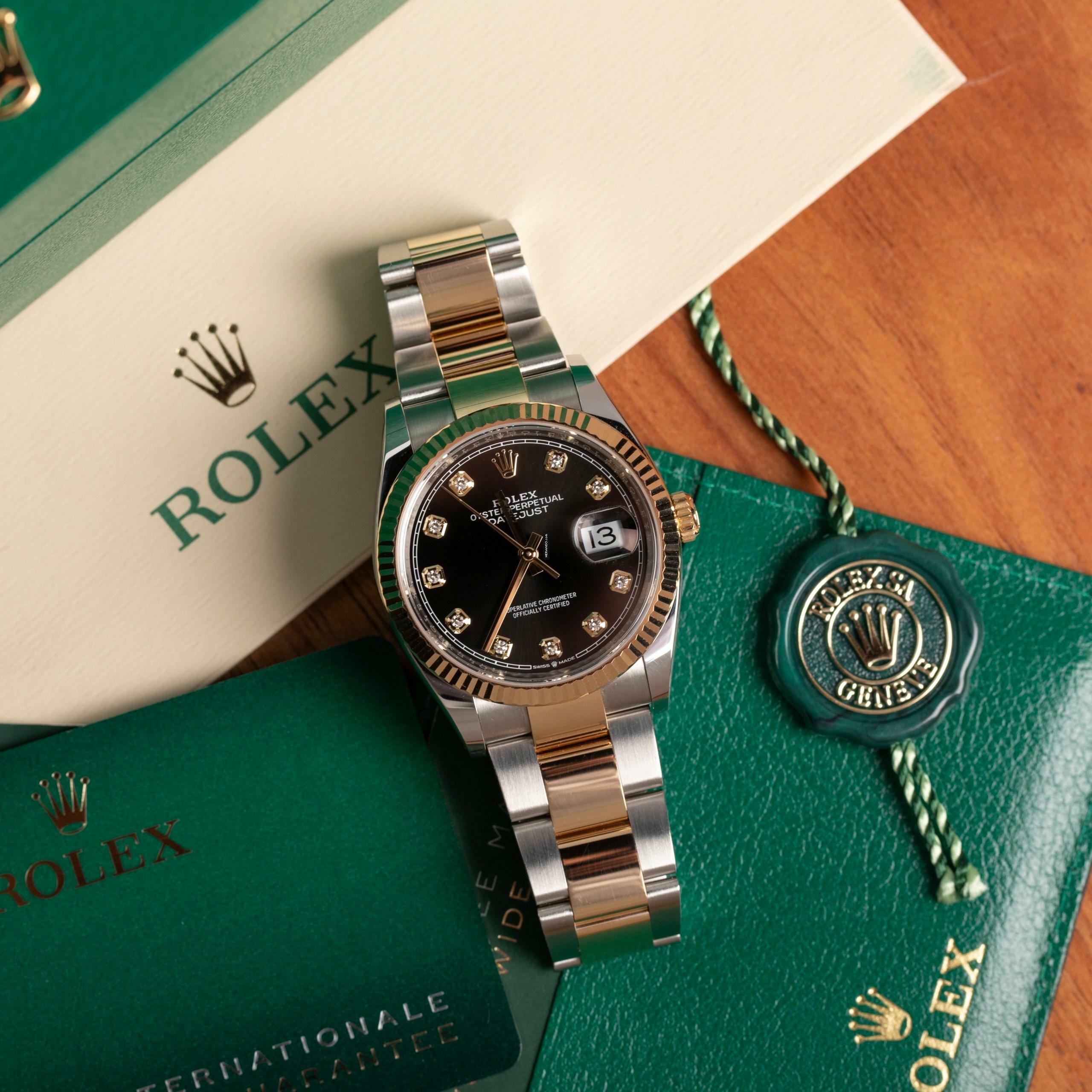 Rolex Datejust 36 2021 Full Set