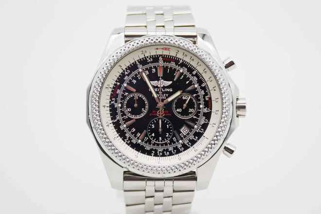  Breitling Bentley Motors A25362 mit neuem Service Box & Papieren 