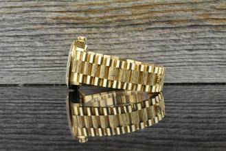 Thumbnail von Rolex Day-Date 36 Army Base / Bark / Borke / Diamond Bezel / String Diamond Dial Box & Zertifikat - Service 2025