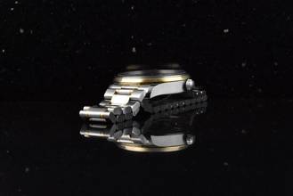 Thumbnail von Tudor Style 12703 Stahl Gold 41MM Black Diamond Dial Automatik - 2020