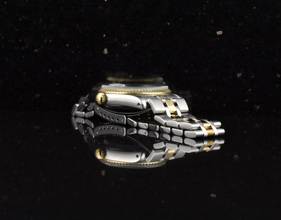 Thumbnail von Tudor Prince Date 74033 Champagne Diamond Linen Dial Automatik - 2017