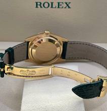 Thumbnail von Rolex Day-Date 36 Green Dial 36mm Yellowg. 18Kt. Top Condition (Folding Clasp