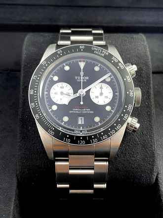  Tudor Black Bay Chrono Like NEW FULL SET WITH BOX&PAPERS 2023 Black Dial 