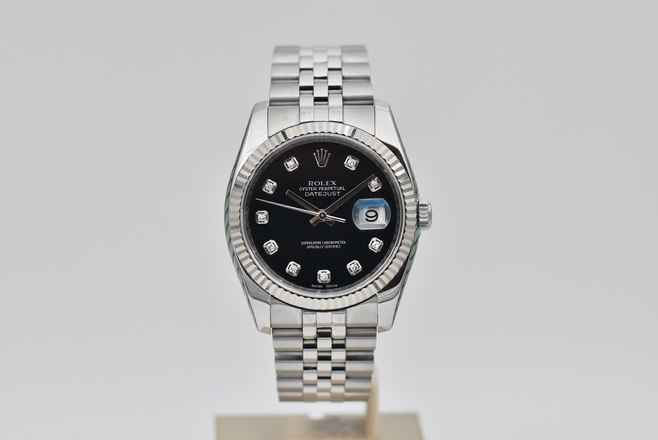  Rolex Datejust 36 116234 - Diamonds - Full Set 2007 