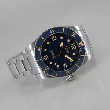  Titoni Seascoper 600 Retro Chronometer Automatik Ø 42 mm Full Set Top Zustand 