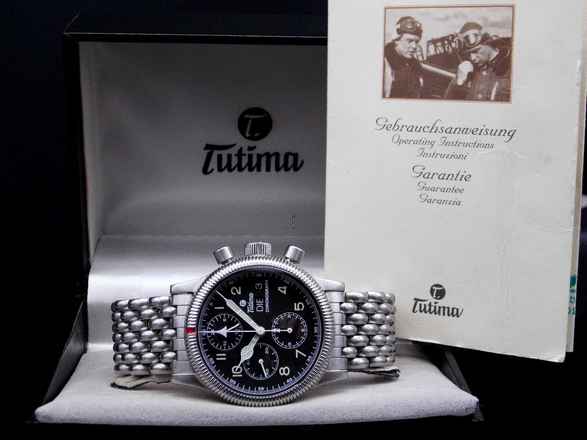 Tutima Fliegeruhr Lemania 5100 Flieger 758 Fullset 
