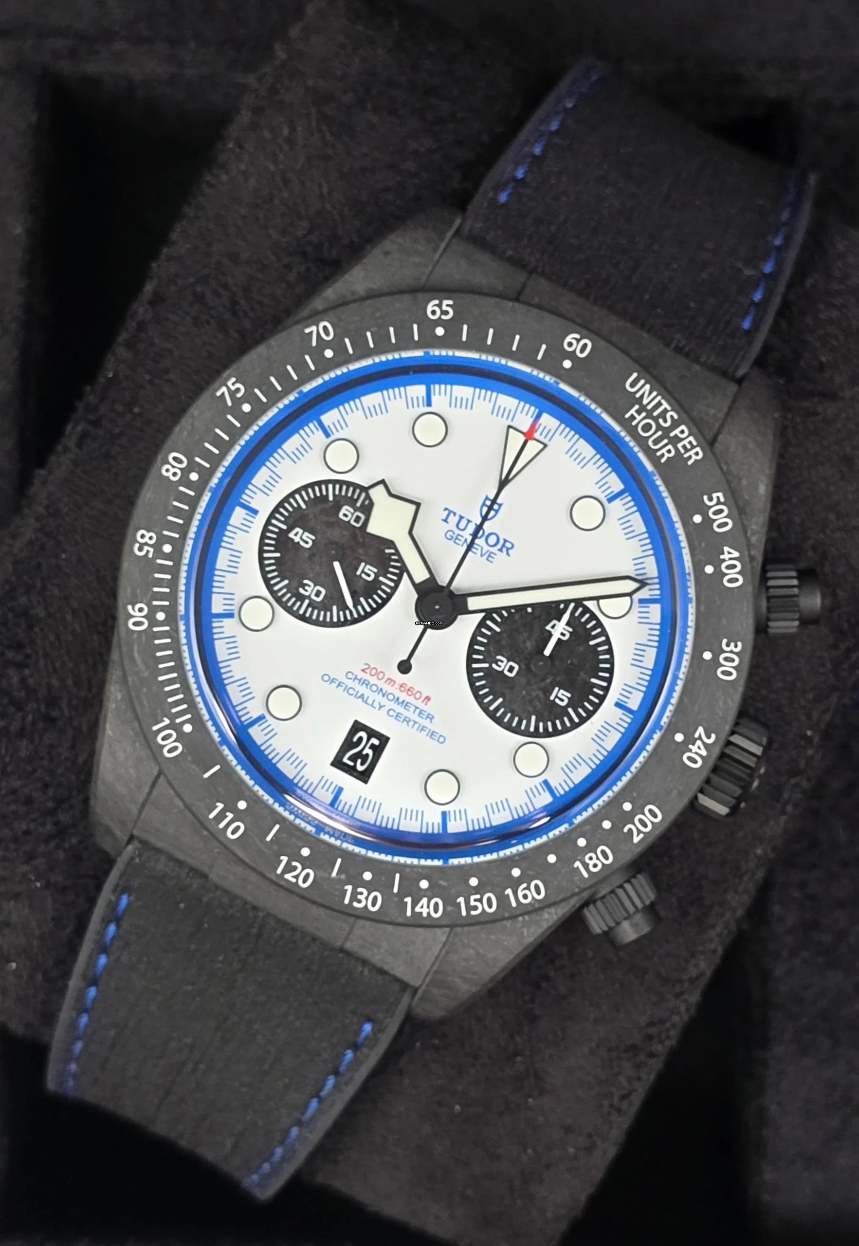 Tudor Black Bay Chrono 'Carbon 25' M79377KN-0001 Visa Cash App Racing Bulls Limited Edition Unworn/New Condition Full Set 9-2025