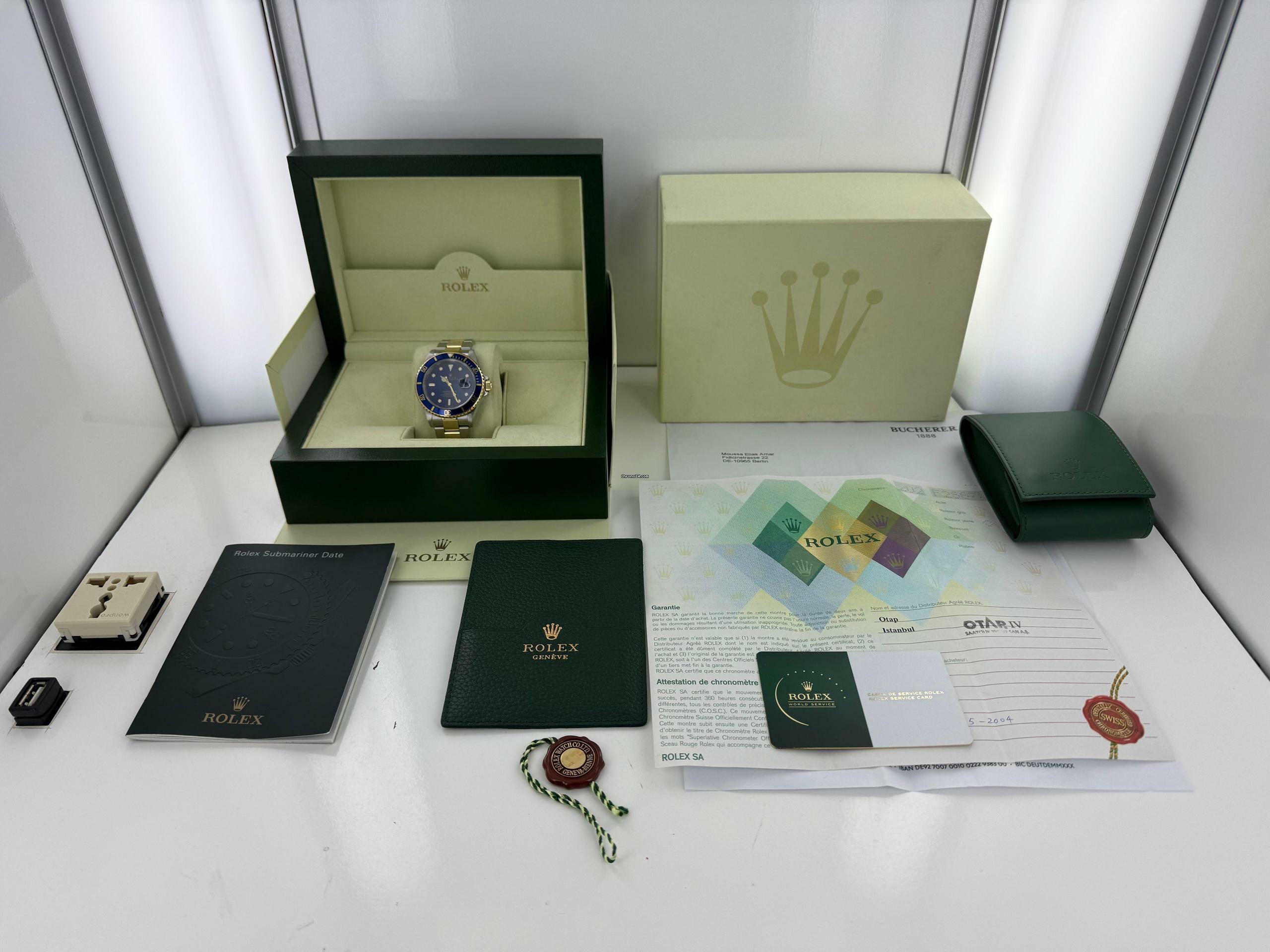 Thumbnail von Rolex Submariner Date Service 08/2025