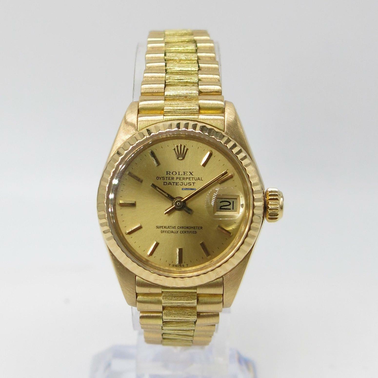  Rolex Lady-Datejust Ref.6917 - Jahr: 1979 - LC100 Fullset 