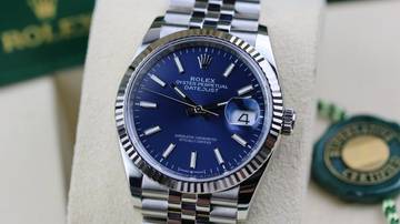 Thumbnail von Rolex Datejust 36 Jubilee - Blue - like New with VAT - Fullset - 01/2025