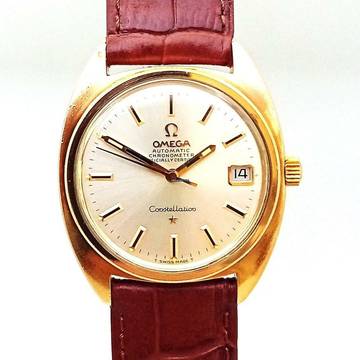  Omega Constellation Day-Date Plaquê 