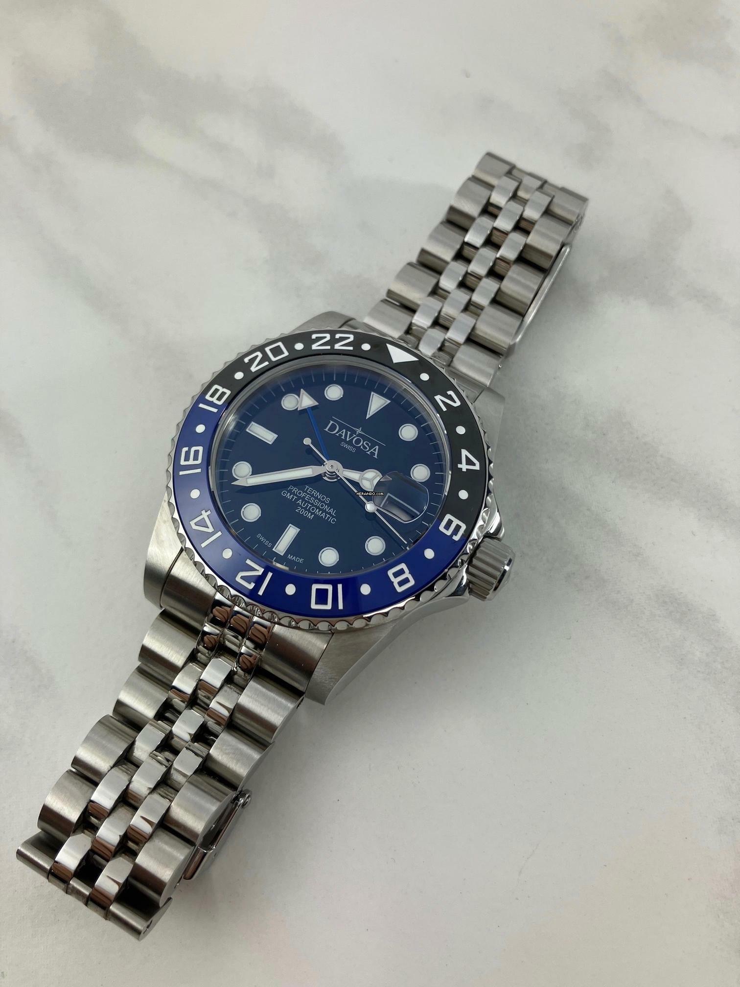 Thumbnail von Davosa Ternos GMT Batmann Box/Papiere/Jubilee/2021