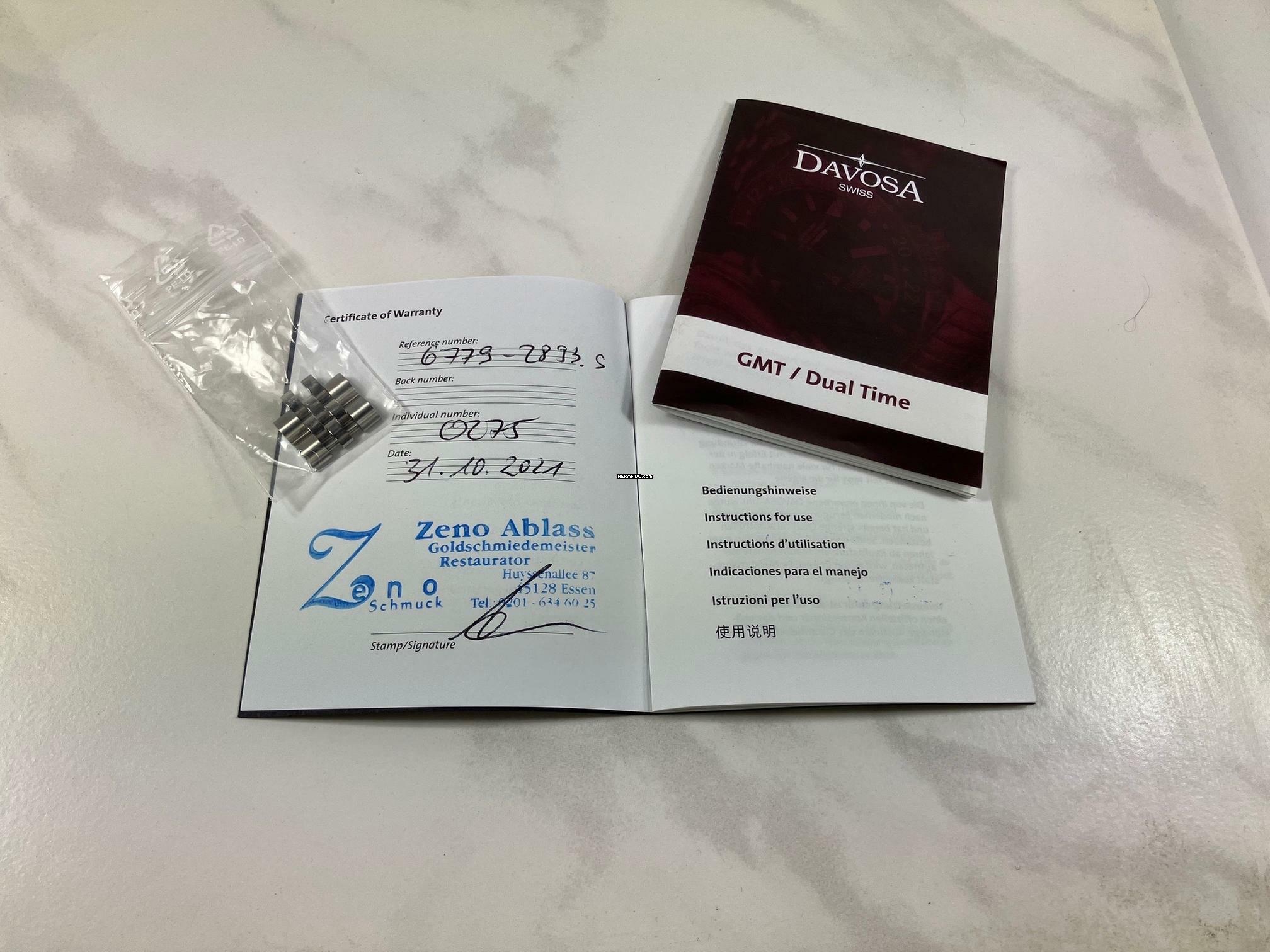 Thumbnail von Davosa Ternos GMT Batmann Box/Papiere/Jubilee/2021