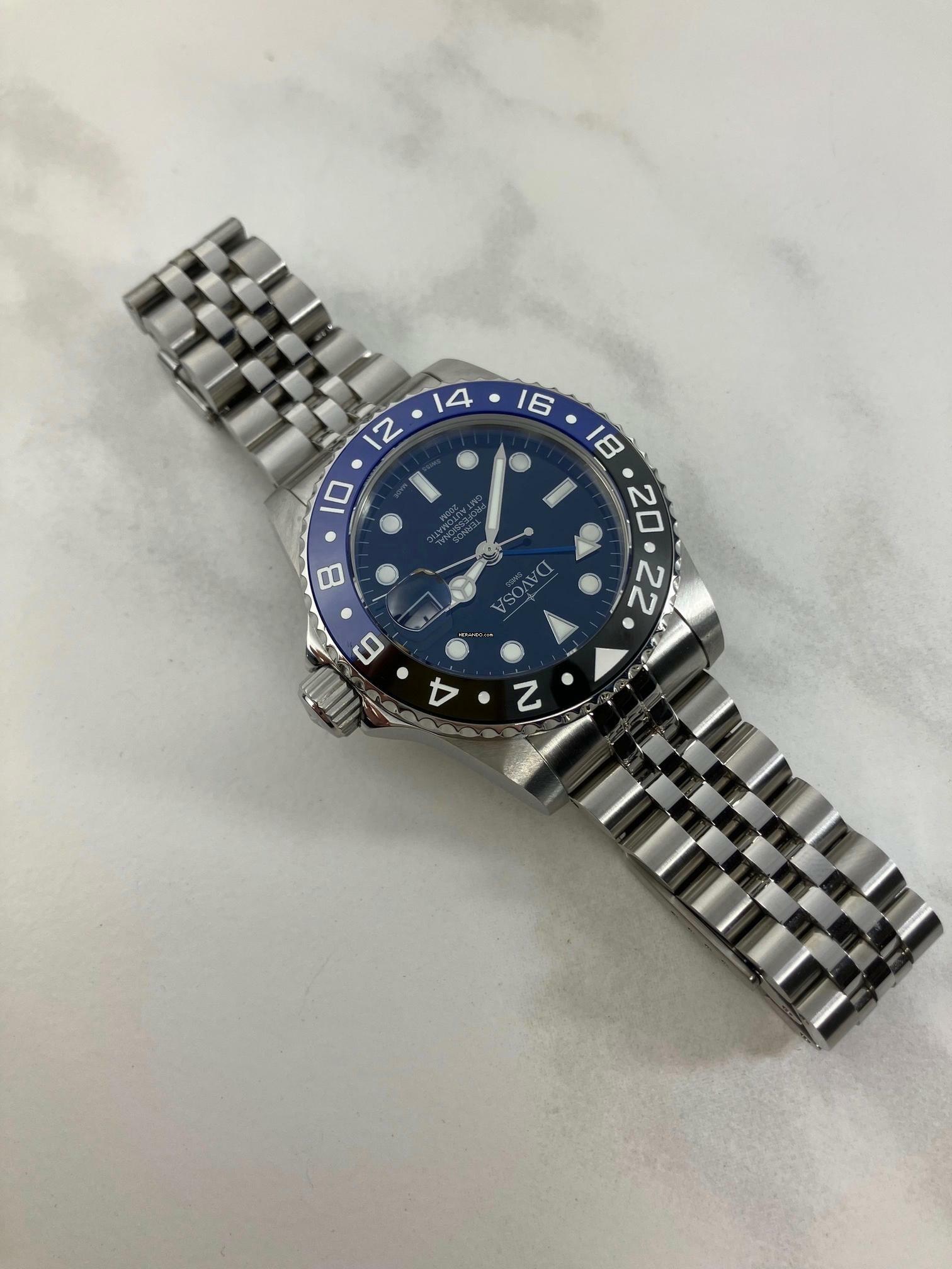 Thumbnail von Davosa Ternos GMT Batmann Box/Papiere/Jubilee/2021