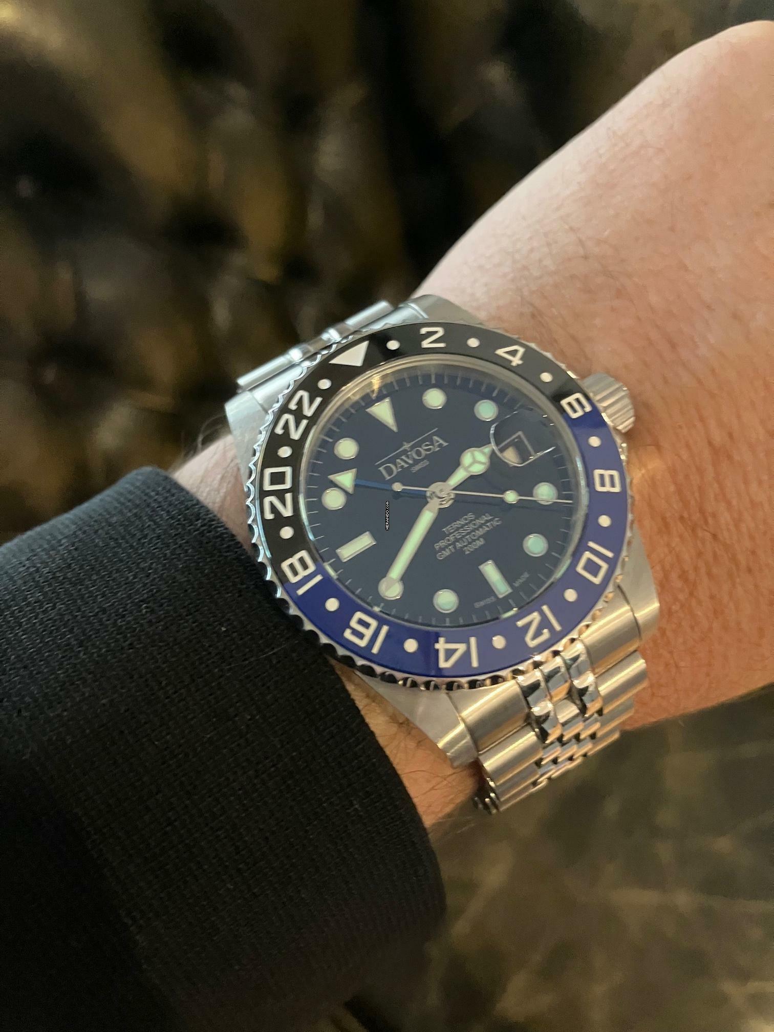 Thumbnail von Davosa Ternos GMT Batmann Box/Papiere/Jubilee/2021