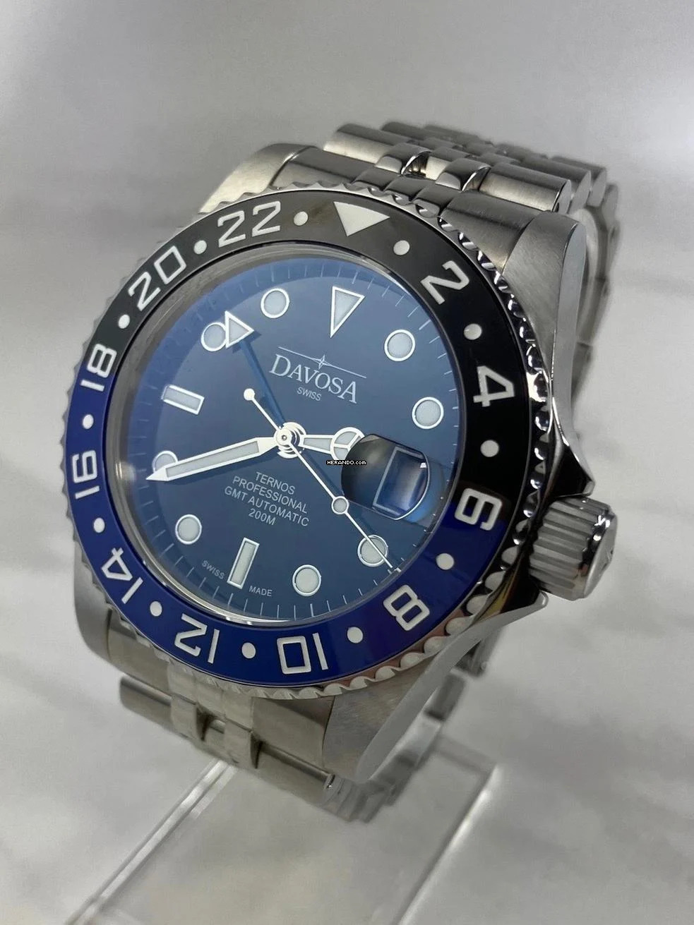 Thumbnail von Davosa Ternos GMT Batmann Box/Papiere/Jubilee/2021