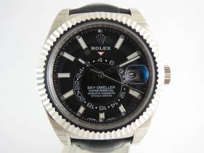 Thumbnail von Rolex Sky-Dweller Whitegold all stickers on the watch