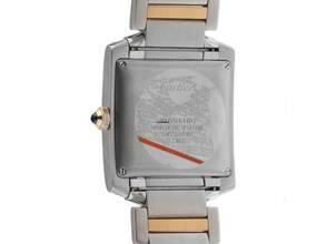 Thumbnail von Cartier Tank Française Two Tone GM großes Modell Ref.2302 1999 Full Set wie Neu Vintage