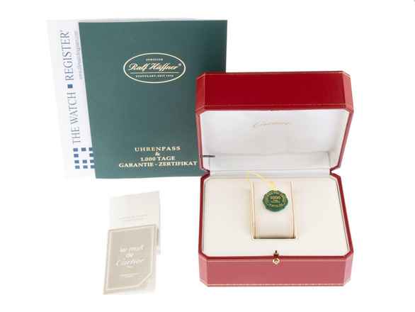  Cartier Tank Française Two Tone GM großes Modell Ref.2302 1999 Full Set wie Neu Vintage 