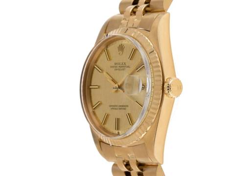  Rolex Datejust 36 open 6/9 Ref.16011972 Box&Beschreibung sehr gut Vintage 