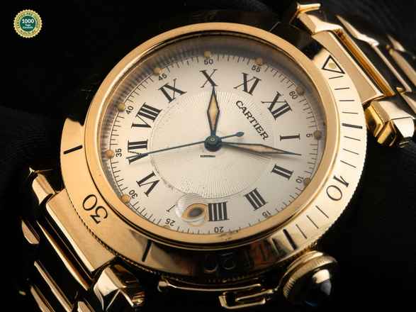  Cartier Pasha Ref.1020-1 1997 Full Set sehr gut Vintage 