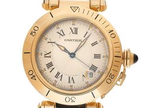 Thumbnail von Cartier Pasha Ref.1020-1 1997 Full Set sehr gut Vintage