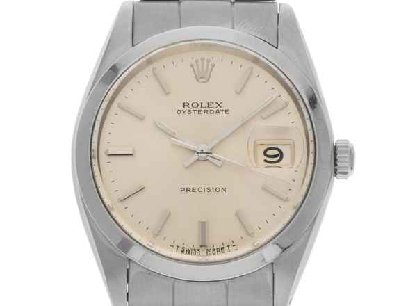  Rolex Oysterdate Precision Ref.6694 1968 Box&Beschreibung sehr gut Vintage 
