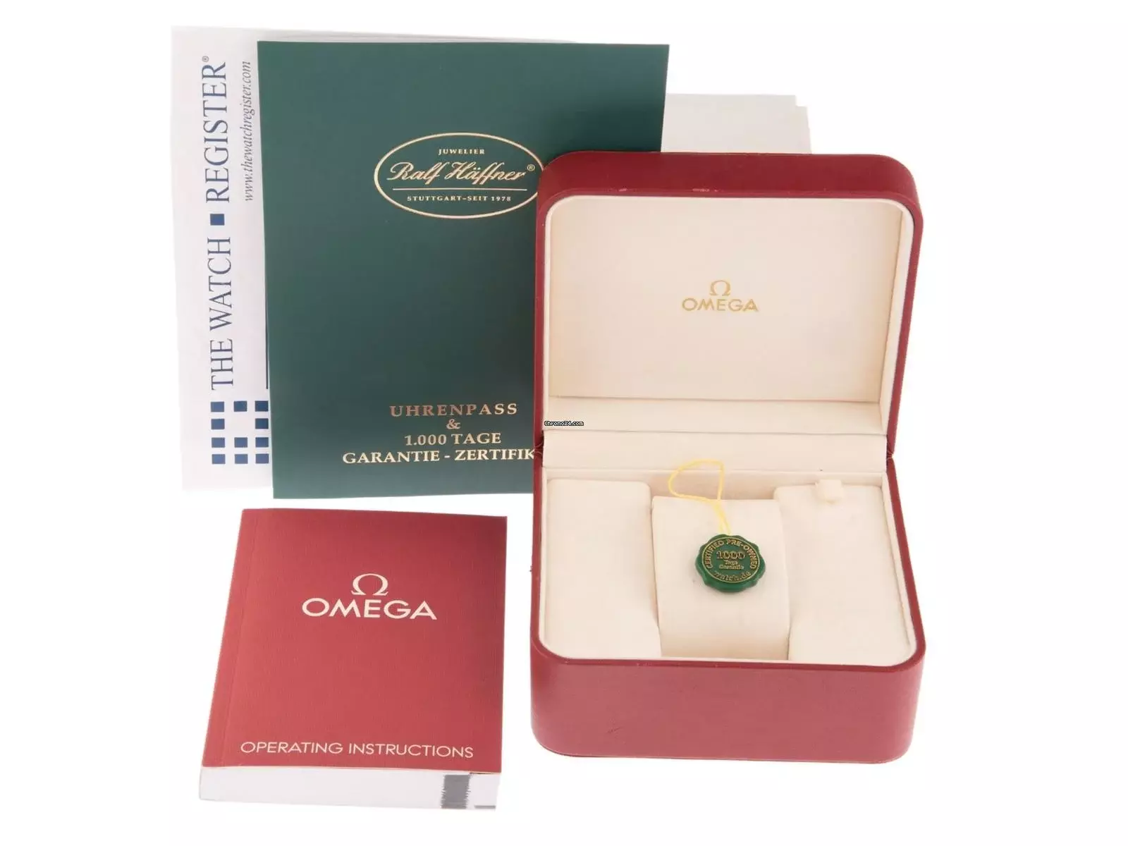  Omega Speedmaster Professional Moonwatch Apollo XI Ref.3592.50.000 1990 Box&Beschreibung sehr gut Vintage 