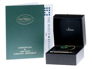 Thumbnail von Sinn 141SGMT Chronograph Ref.141S 1985 original Box original unpoliert Vintage