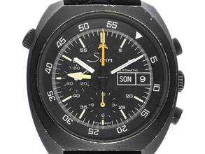 Thumbnail von Sinn 141SGMT Chronograph Ref.141S 1985 original Box original unpoliert Vintage