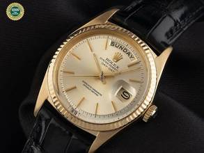 Thumbnail von Rolex Day-Date 36 Ref.1803 1972 Box&Beschreibung sehr gut Vintage