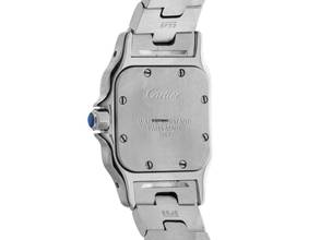 Thumbnail von Cartier Santos Galbée Lady PM Ref.1567 1996 original Box wie Neu Vintage