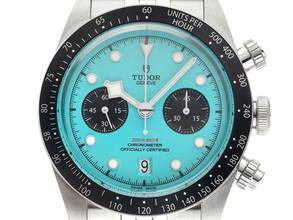 Thumbnail von Tudor Black Bay Chrono Flamingo Blue Ref.M79360N-0024 2025 Full Set Ungetragen