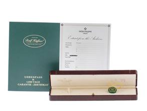 Thumbnail von Patek Philippe Gondolo Ref.4824 1999 Box&Archivauszug sehr gut Vintage