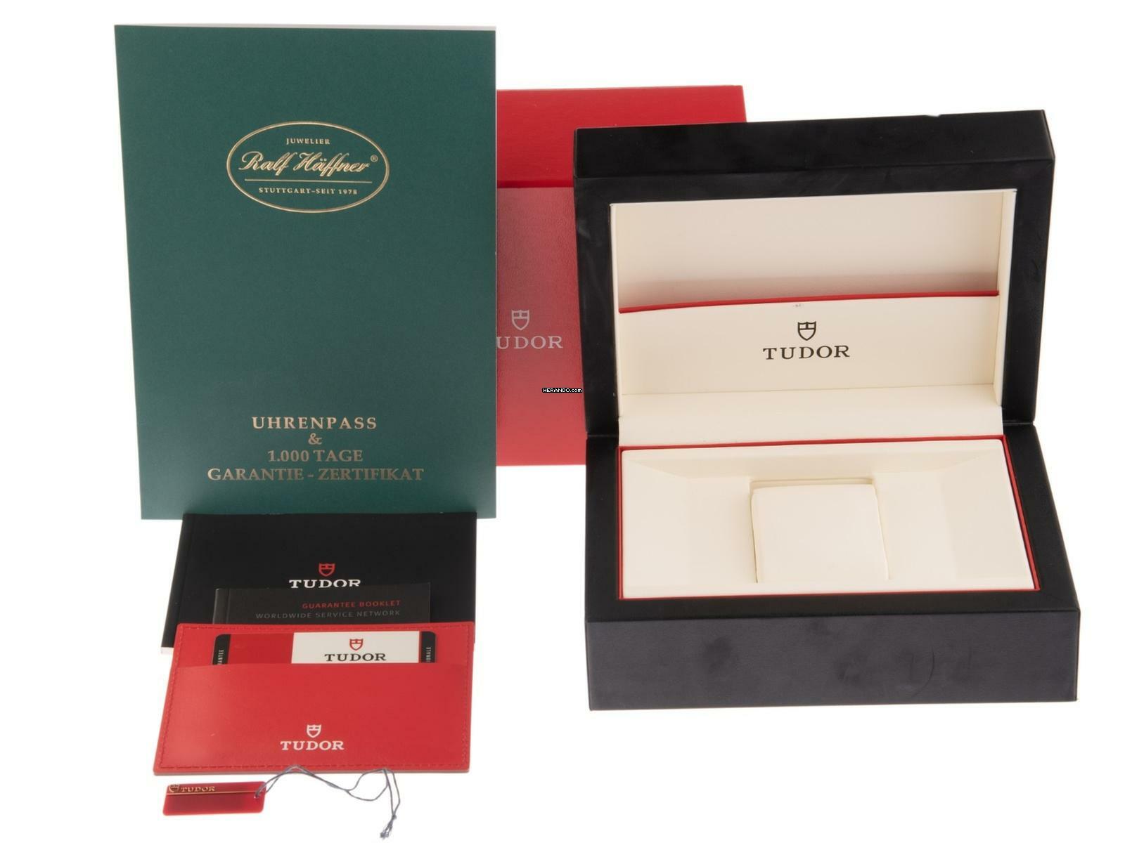 Tudor Classic Date Ref.22020 2017 Full Set Ungetragen