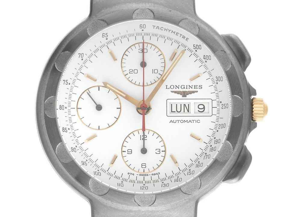  Longines Conquest Ref.674-4943 1988 Full Set sehr gut Vintage 